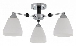 Потолочная люстра Arte Milano Napoli-322408 хром арт. 325119/3 CR+BK