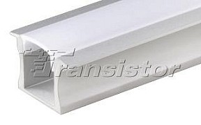 Профиль Arlight ALU-SLIM-H15-F-2000 ANOD+FROST серый арт. 018243