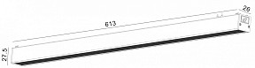 Накладной светильник SWG PRO SLIM белый арт. DL-SLIM-DFWH-24-CCT