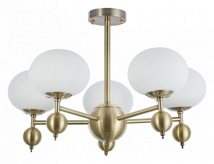 Люстра на штанге Arte Milano Neapolis-70307 золото арт. 270307/5 GD
