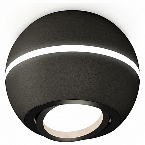 Накладной светильник Ambrella Light XS черный арт. XS1102020