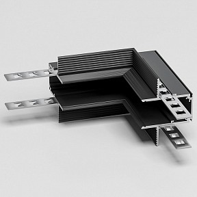 Соединитель для треков Elektrostandard Slim Magnetic черный арт. a067498