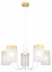 Люстра на штанге Escada Harmony белый арт. 1172/5P White