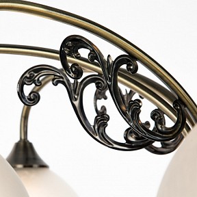 Люстра на штанге Arte Lamp Spica бронза арт. A3037PL-8AB