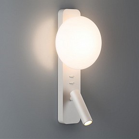 Бра с подсветкой Odeon Light Albergo белый арт. 7049/5WL