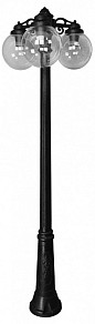 Фонарный столб Fumagalli Globe 250 черный арт. G25.157.S30.AXE27DN