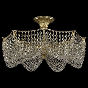 Светильник на штанге Bohemia Ivele Crystal 7717 золото арт. 77171/49/8 G