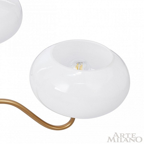 Подвесная люстра Arte Milano AM-Napoli дерево арт. 310166/D680/5 BS/WD