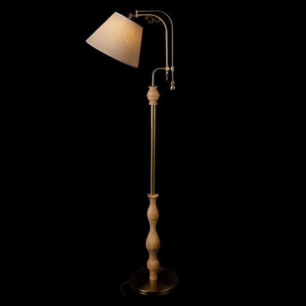Торшер Loft it Elaine бронза арт. 10569F Light wood