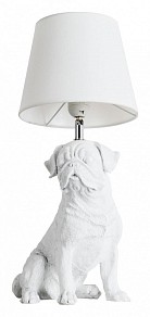 Настольная лампа декоративная Arte Lamp Bobby белый арт. A1512LT-1WH
