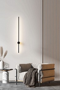 Бра TopDecor Uno черный арт. Uno A3 12 4000k