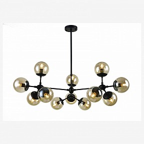 Люстра на штанге Arte Lamp 1664 черный арт. A1664SP-12BK