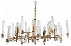 Подвесная люстра Indigo Favara коричневый арт. 11040/7P Brass