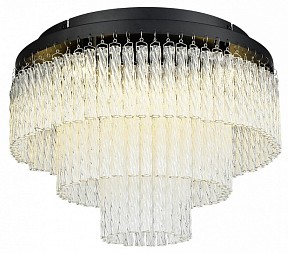 Потолочная люстра Lumion Spirals черный арт. 6576/11CR