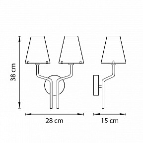 Бра Lightstar Diafano хром арт. 758624