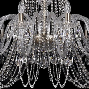 Подвесная люстра Bohemia Ivele Crystal 1402 золото арт. 1402/16/460/Pa