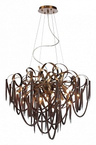 Подвесная люстра Odeon Light Chainy коричневый арт. 5066/12