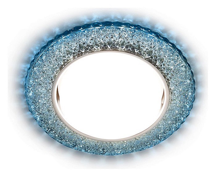 Встраиваемый светильник Ambrella Light G голубой арт. G298 CL/CLD