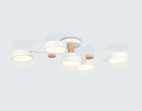 Люстра на штанге Ambrella Light FL белый арт. FL4834