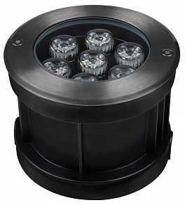 Встраиваемый светильник Jazzway  хром арт. PGR R130 7W 4000K 30° Сhrome IP65