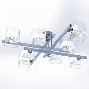 Потолочная люстра Citilux Вирта серый арт. CL139280