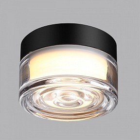 Накладной светильник Odeon Light RONDA черный арт. 7156/6CL