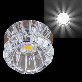 Встраиваемый светильник Reluce  хром арт. 09036-9.0-001T LED COB10W CR