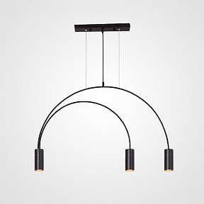 Подвесной светильник Imperiumloft Arc Black черный арт. ARC01