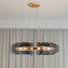 Подвесная люстра Imperiumloft BACCARA золото арт. BACCARA01