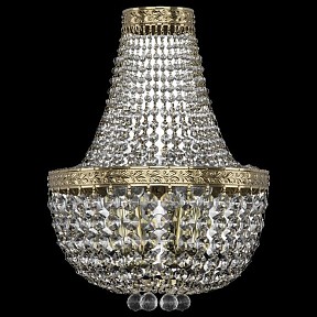 Бра Bohemia Ivele Crystal 1928 золото арт. 19281B/H1/25IV G