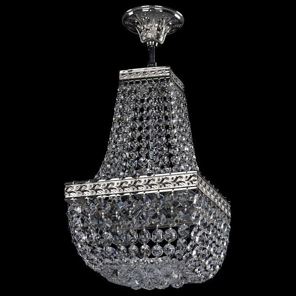 Светильник на штанге Bohemia Ivele Crystal 1928 металл арт. 19282/H1/20IV Ni