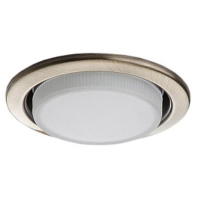 Встраиваемый светильник Lightstar Tensio бронза арт. 212111