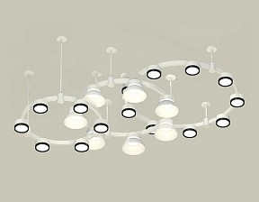 Подвесная люстра Ambrella Light XR белый арт. XR92212010