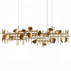 Подвесной светильник Loft it Escama золото арт. 10396/1200R