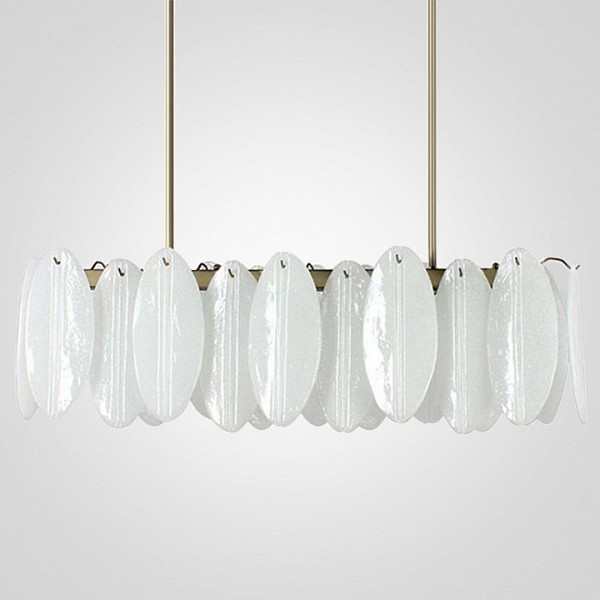 Люстра на штанге Imperiumloft Angel Style Italian Murano Glass латунь арт. 40,252