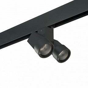 Светильник на штанге Lightstar Illumo X2 черный арт. PRO051037