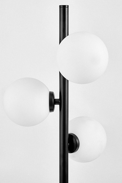 Настольная лампа декоративная LUMINA DECO MARSIADA черный арт. LDT 6033-3 BK