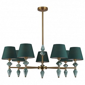 Люстра на штанге Lumion VERMONT зеленый арт. 8275/7
