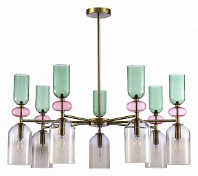 Люстра на штанге ST-Luce Gea желтый арт. SL2000.202.07