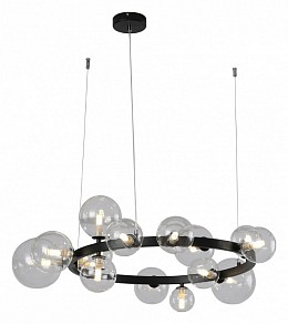 Подвесная люстра Kink Light Иона черный арт. 09408-15,19