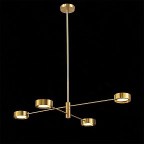 Люстра на штанге ST-Luce Vico желтый арт. SL6504.302.04