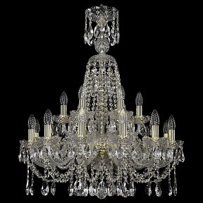 Подвесная люстра Bohemia Art Classic 11.12 золото арт. 11.12.12+6.240.XL-82.Gd.Sp