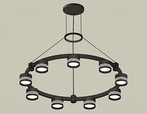 Подвесная люстра Ambrella Light XR черный арт. XR92051903