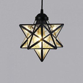 Подвесной светильник Imperiumloft Black Star Clear Glass черный арт. 101314-26