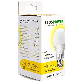 Лампа светодиодная LEDS POWER A60  арт. 006581