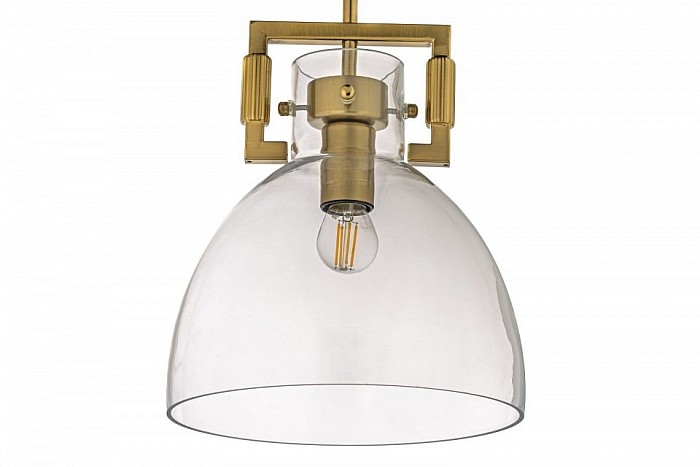 Подвесной светильник Arti Lampadari Daiano бронза арт. Daiano E 1.P1 CL