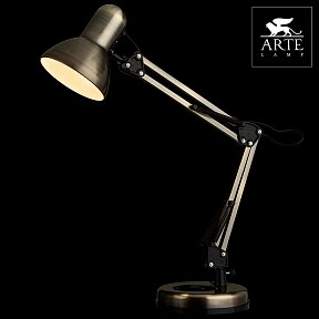 Настольная лампа офисная Arte Lamp Junior бронза арт. A1330LT-1AB