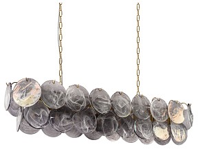 Подвесная люстра Loft it Lolly бронза арт. 10492/1200R Smoke