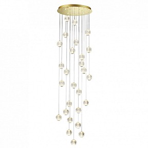 Накладной светильник Odeon Light Crystal 1 желтый арт. 5008/120L