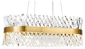 Подвесной светильник LUMINA DECO Ringletti бронза арт. LDP 8016-800-PR MD